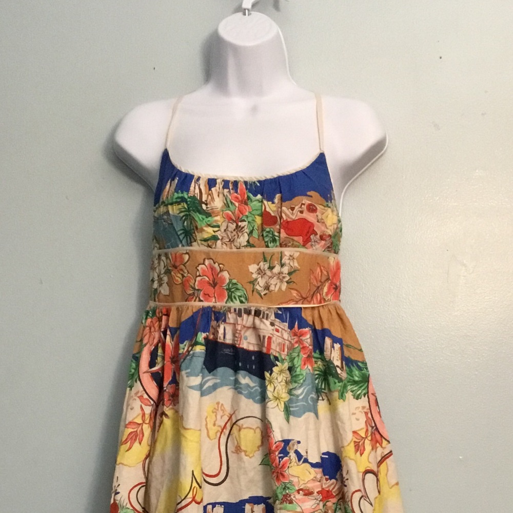 Christian Lacroix Multi-Color Printed Sundress - Picture 12 of 16